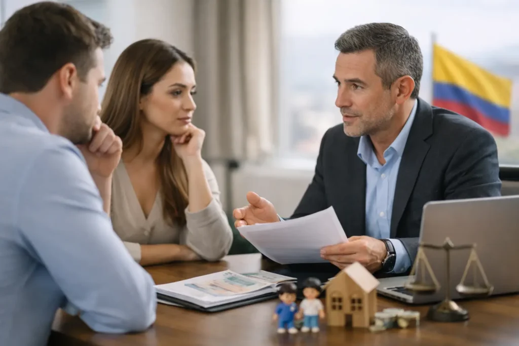 Cómo bajar cuota alimentaria en Colombia