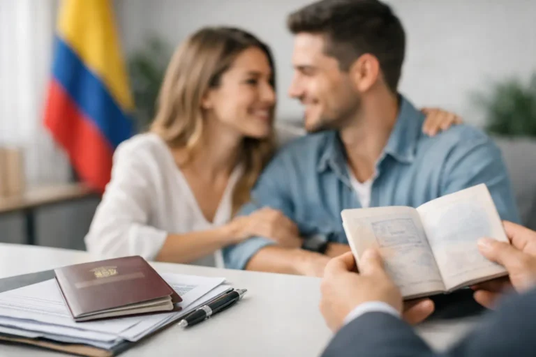Visa cónyuge Colombia: requisitos clave