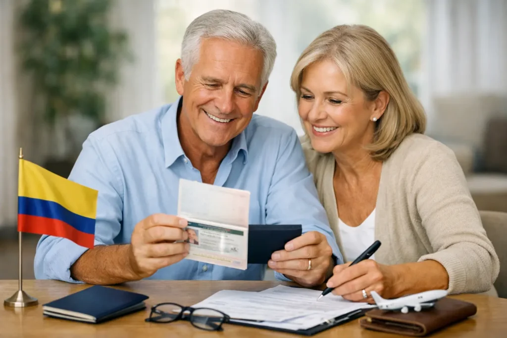 Visa de pensionado Colombia: requisitos reales