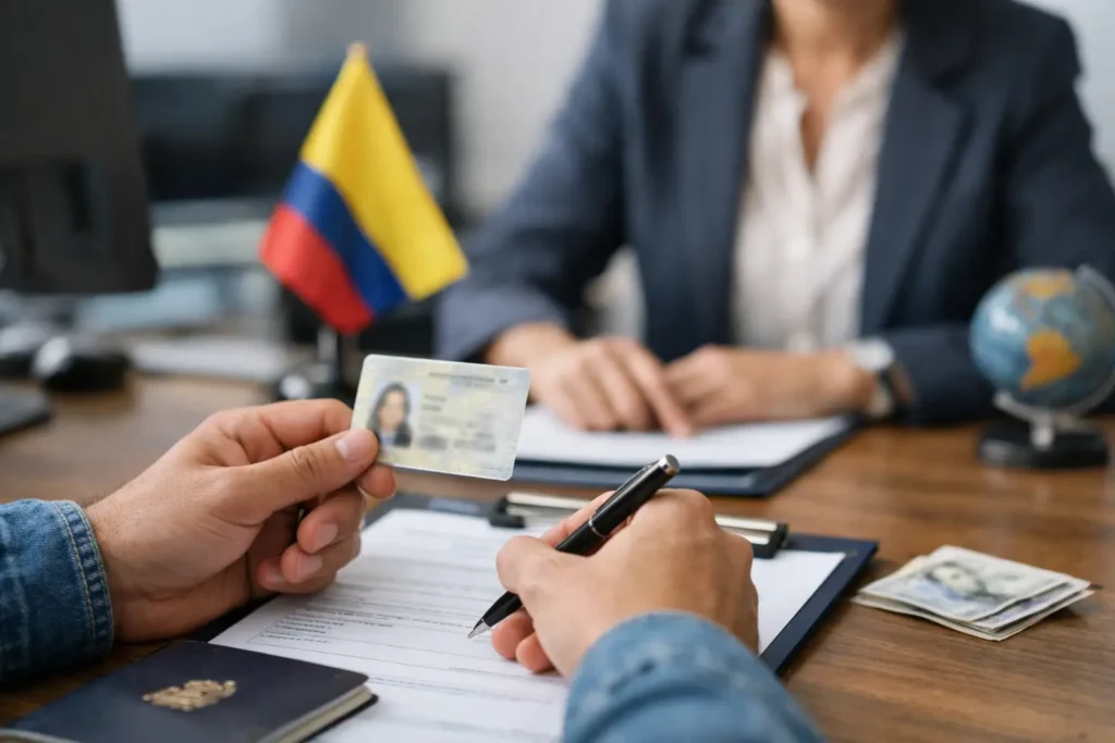 Cómo tramitar cédula de extranjería en Colombia