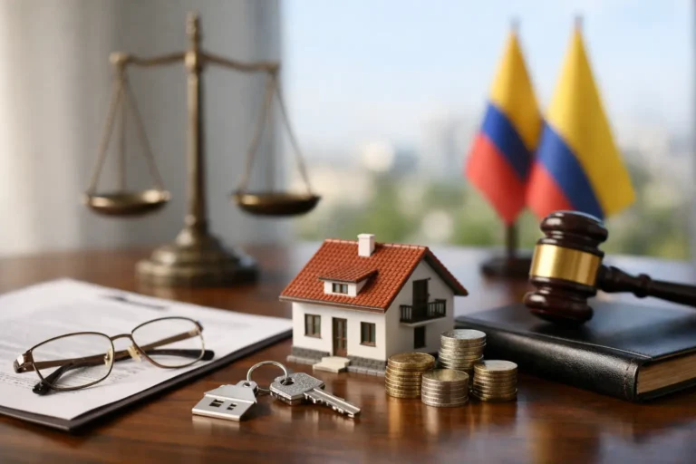 Guía herencia con bienes en Colombia