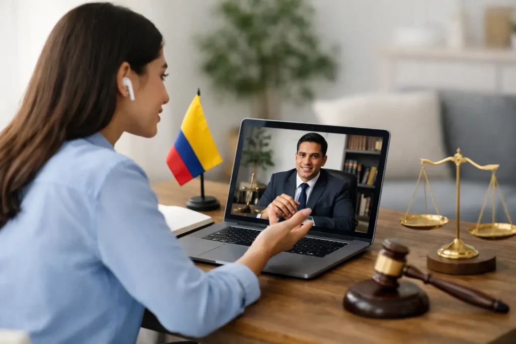 Consulta jurídica virtual Colombia: cómo elegir