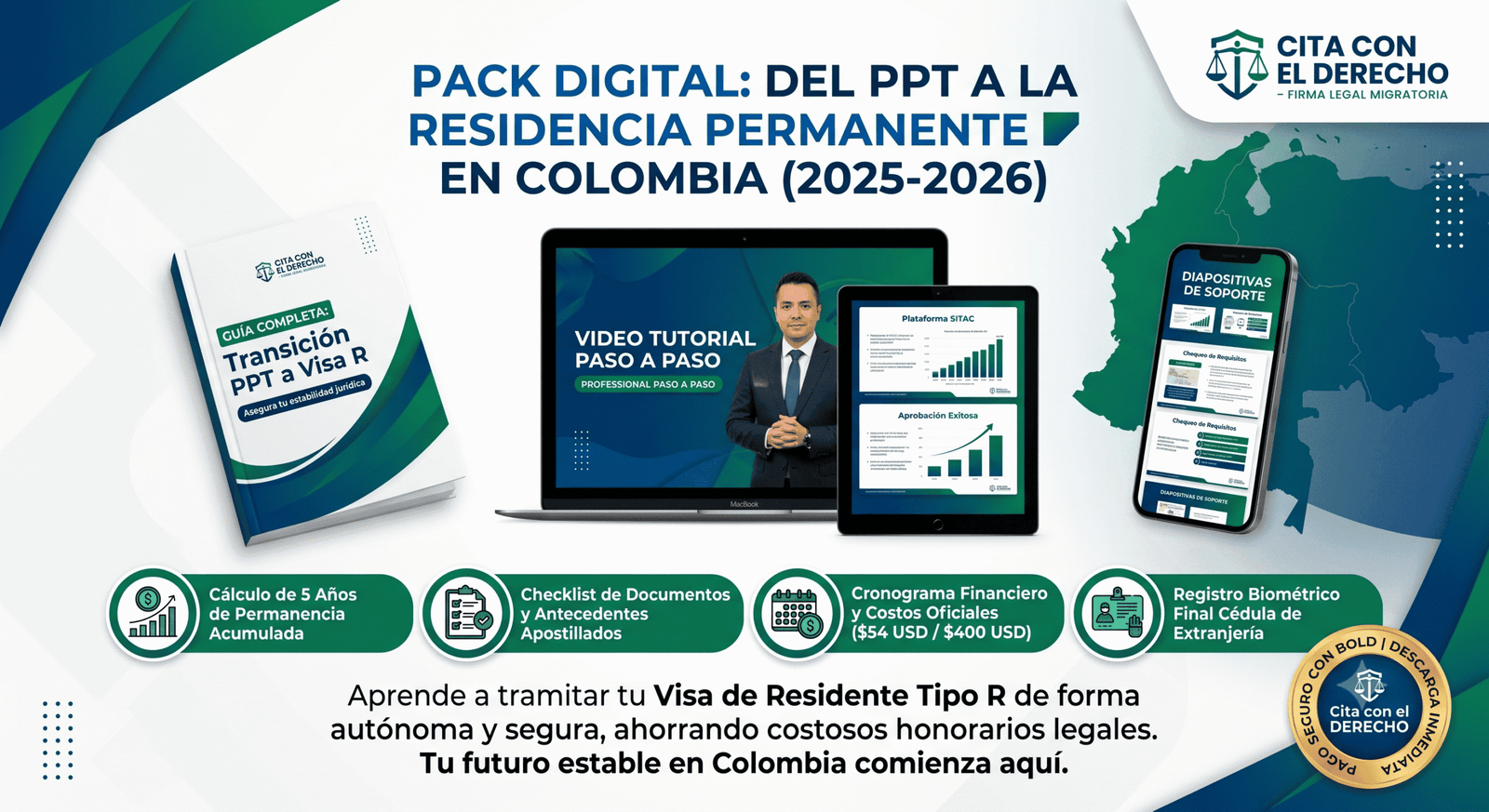 Pack de Éxito Migratorio: Del PPT a la Residencia Permanente